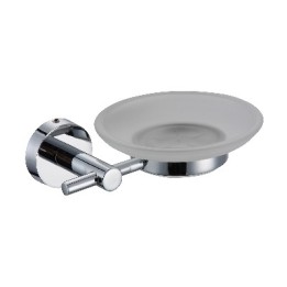 PORTA SAPONE LINEA DIOSA Cromo - Fiss. con viti