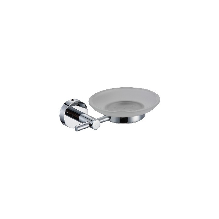 PORTA SAPONE LINEA DIOSA Cromo - Fiss. con viti