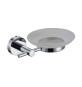 PORTA SAPONE LINEA DIOSA Cromo - Fiss. con viti