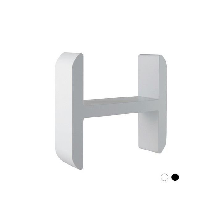 MENSOLA LETTERING ORGANIZER "H" Latte
