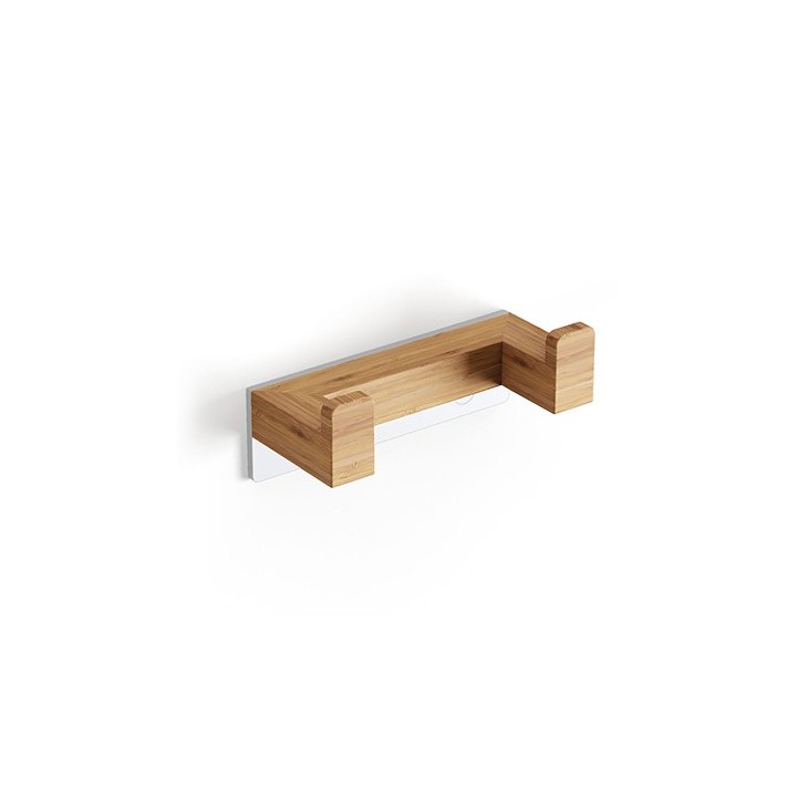 APPENDINO DOPPIO BAMBOO Bambù - L. 95 mm