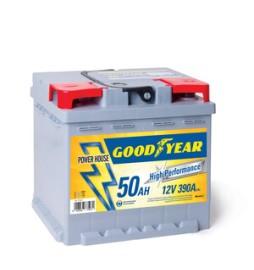 BATTERIA AUTO GOODYEAR 50AMP POWER PLUS