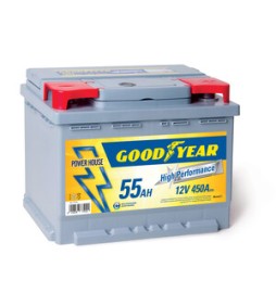 BATTERIA AUTO GOODYEAR 55AMP POWER PLUS