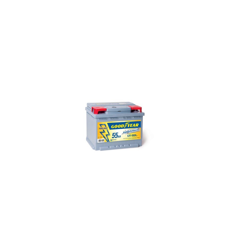 BATTERIA AUTO GOODYEAR 55AMP POWER PLUS