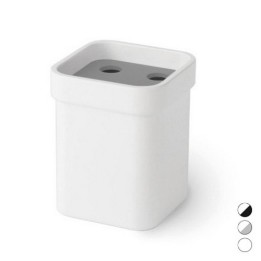 PORTASPAZZOLINI IN MELAMMINA SAETA Bianco mm 85x85x105