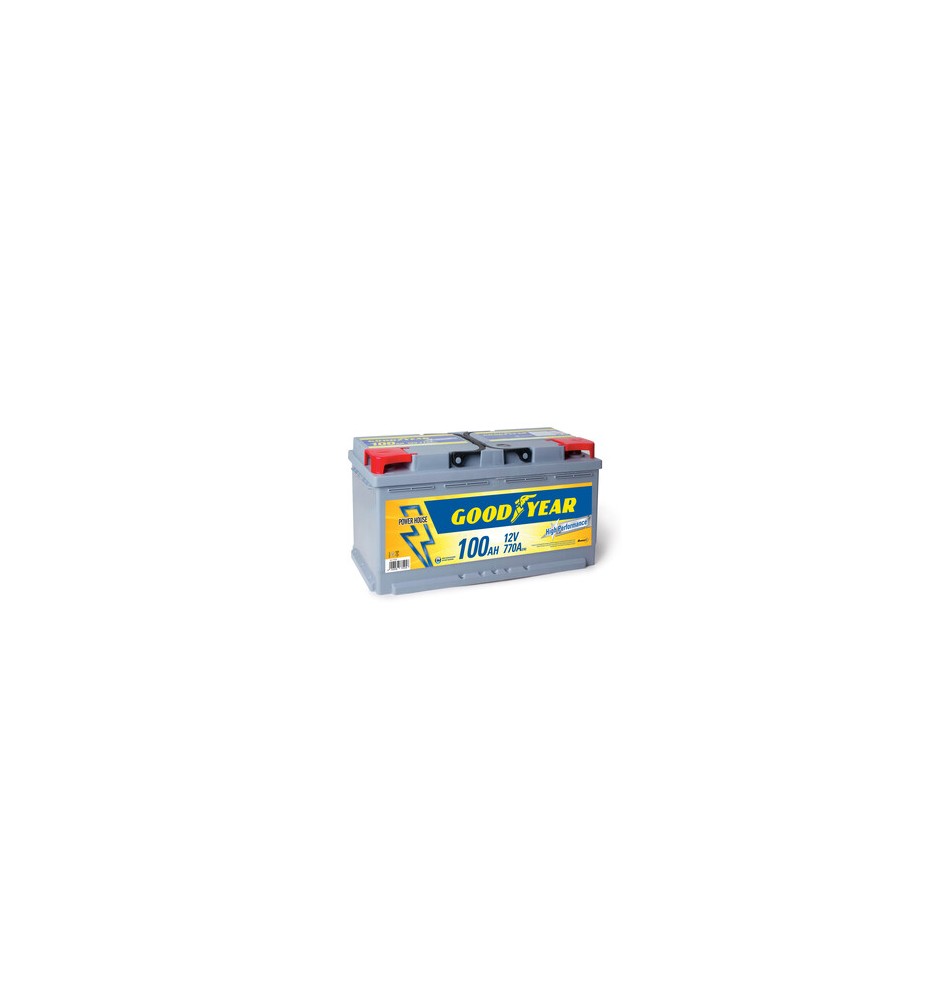 BATTERIA AUTO GOODYEAR 100AMP POWER PLUS
