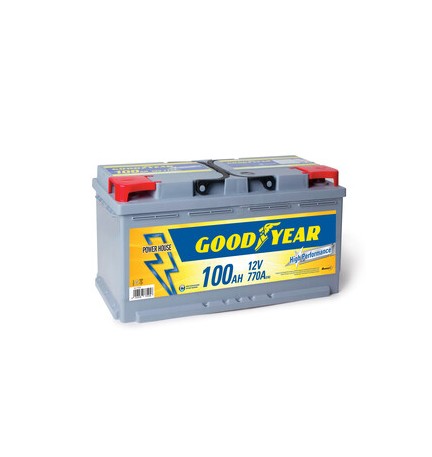 BATTERIA AUTO GOODYEAR 100AMP POWER PLUS