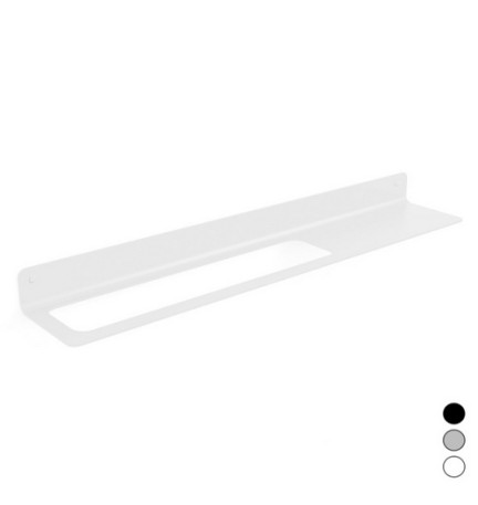 SUPPORTO MENSOLA SAETA Nero mm 634 Foro SX