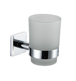 PORTA SPAZZOLINI LINEA GIONA Cromo - Fiss. con viti