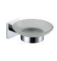PORTA SAPONE LINEA GIONA Cromo - Fiss. con viti