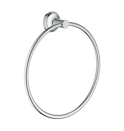 PORTA SALVIETTE AD ANELLO ESSENTIALS AUTHENTIC Cromo