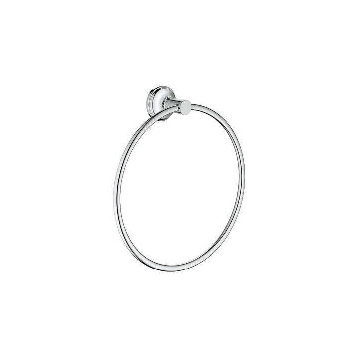 PORTA SALVIETTE AD ANELLO ESSENTIALS AUTHENTIC Cromo