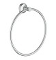 PORTA SALVIETTE AD ANELLO ESSENTIALS AUTHENTIC Cromo
