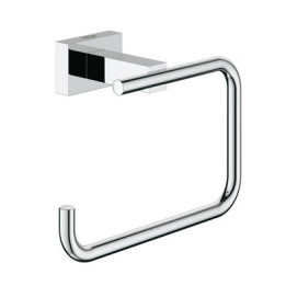 PORTA ROTOLO CARTA ESSENTIALS CUBE Cromo