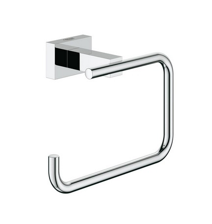 PORTA ROTOLO CARTA ESSENTIALS CUBE Cromo