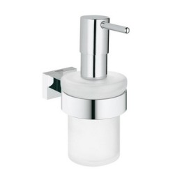 DISPENSER CON SUPPORTO ESSENTIALS CUBE Cromo