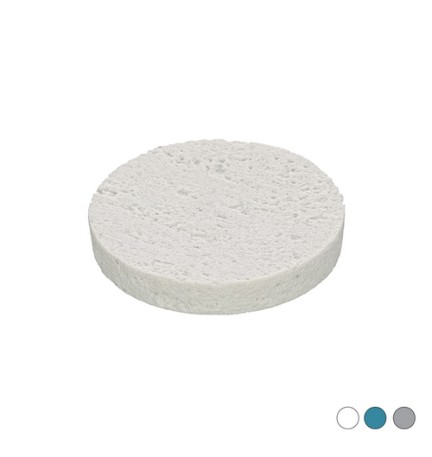 PORTA SAPONE ARIZONA Bianco Diam. 10 x H.2 cm