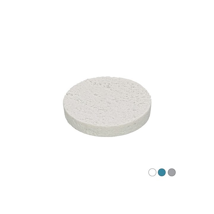 PORTA SAPONE ARIZONA Blu pastello Diam. 10 x H.2 cm