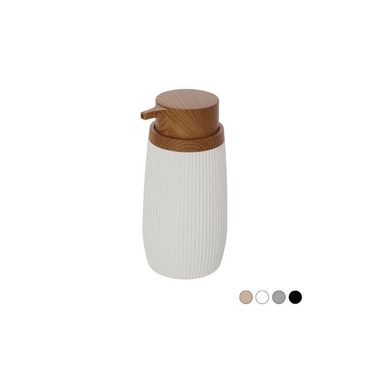 DISPENSER SAPONE LONDON Nero Diam. 8 x H.15,8 cm