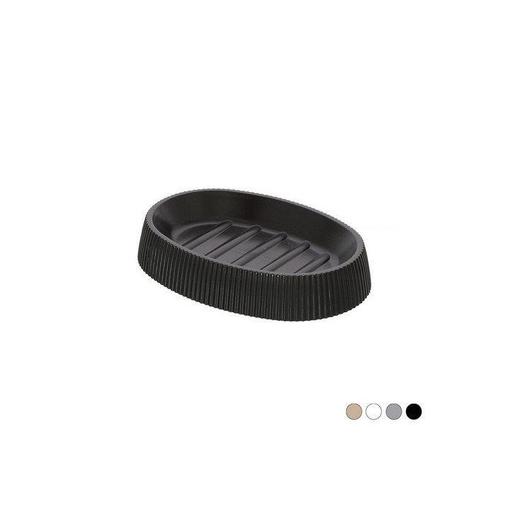 PORTA SAPONE LONDON Bianco 12,5 x 9 x H2,4 cm