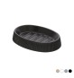 PORTA SAPONE LONDON Grigio 12,5 x 9 x H2,4 cm