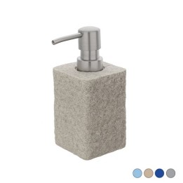 DISPENSER SAPONE SABBIA Blu pastello 7x7xH.15 cm