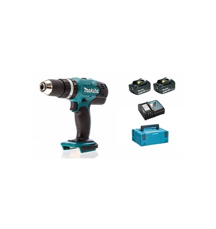 MAKITA TRAPANO AVVITATORE DHP453RFJ 18V C/PERC