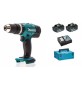 MAKITA TRAPANO C/PERCUSSIONE DHP453RFJ 18V