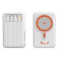 BATTERIA PORTATILE 'POWER BANK WIRELESS CHARGE' 10000 mAh