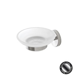 PORTASAPONE CITY IN ACCIAIO SATINATO Acciaio Satinato 10,5x12,3xh4