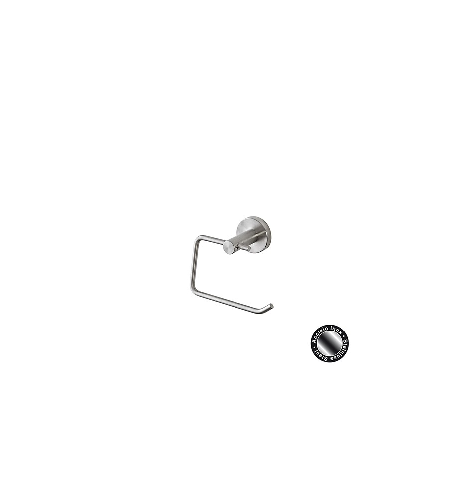 PORTAROTOLO CITY IN ACCIAIO SATINATO Acciaio Satinato 13,4x6,8xh.11