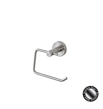 PORTAROTOLO CITY IN ACCIAIO SATINATO Acciaio Satinato 13,4x6,8xh.11