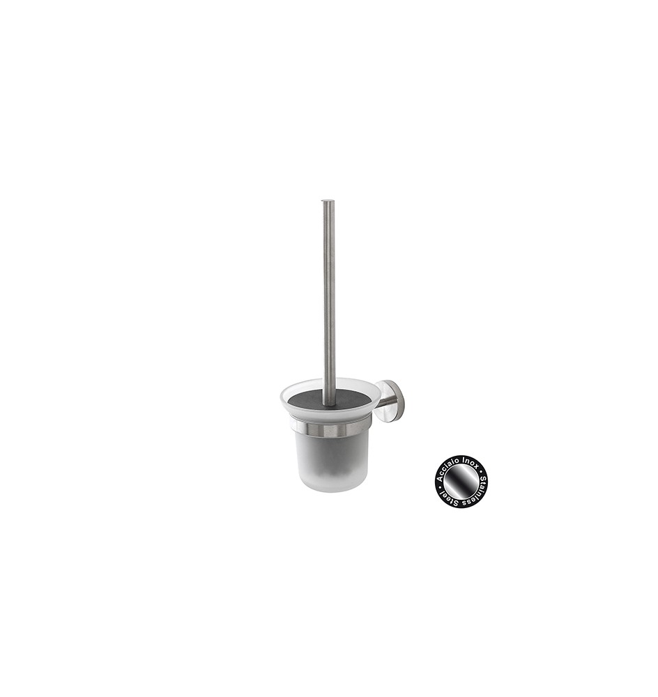 PORTASCOPINO CITY IN ACCIAIO SATINATO Acciaio Satinato 11x14,5xh36cm