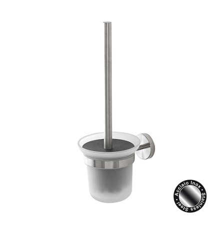 PORTASCOPINO CITY IN ACCIAIO SATINATO Acciaio Satinato 11x14,5xh36cm