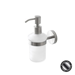 DISPENSER SAPONE CITY IN ACCIAIO SATINATO Acciaio Satinato 6x10,7xh16 cm