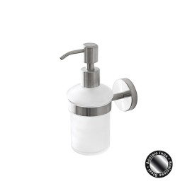 DISPENSER SAPONE CITY IN ACCIAIO SATINATO Acciaio Satinato 6x10,7xh16 cm