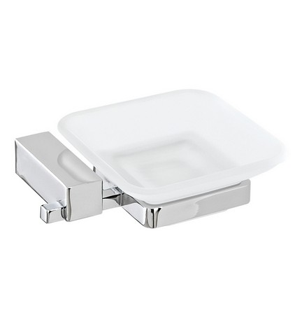 PORTA SAPONE CROMO SERIE UNICA Cromo 12x20xh4 cm