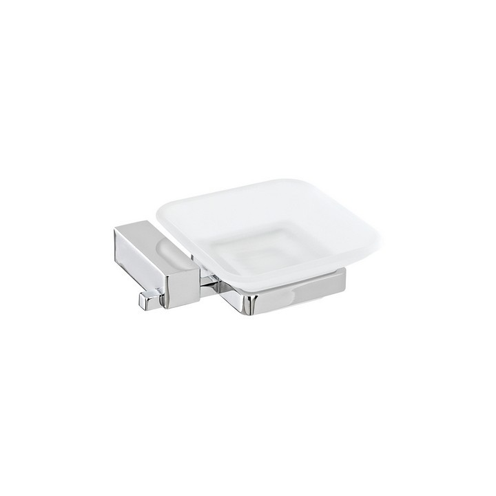 PORTA SAPONE CROMO SERIE UNICA Cromo 12x20xh4 cm