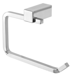 PORTA ROTOLO CARTA CROMO SERIE UNICA Cromo 7x17xh17 cm