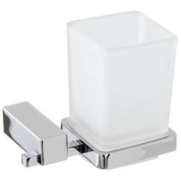 PORTA SPAZZOLINO CROMO SERIE UNICA Cromo 9x12xh17 cm
