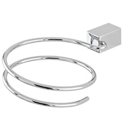 PORTA ASCIUGACAPELLI CROMO SERIE UNICA Cromo 7x16,5xh16,5 cm