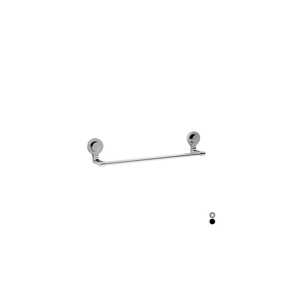 PORTASALVIETTE ASTA TONDA KISSY Cromo cm 30