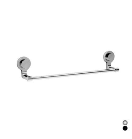 PORTASALVIETTE ASTA TONDA KISSY Cromo cm 45