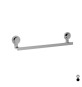 PORTASALVIETTE ASTA QUADRA KISSY Cromo cm 45