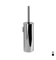 PORTASCOPINO CHIUSO DA MURO KALISS Cromo cm 12,2 x h.42,2 x 14,2
