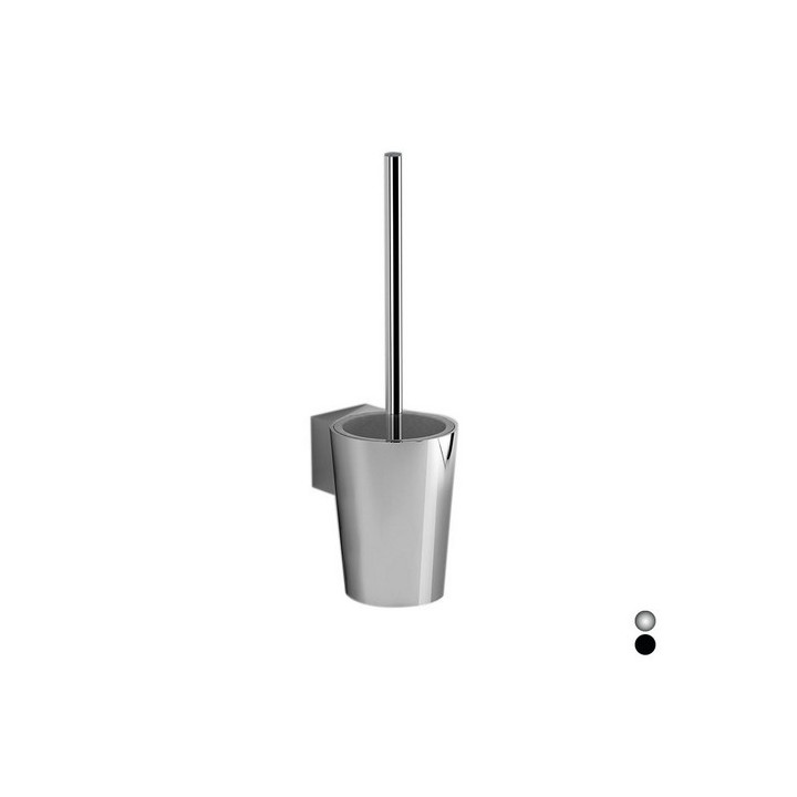 PORTASCOPINO DA MURO KOOKY Cromo cm 12,2 x h.42,2 x 14,2