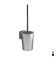 PORTASCOPINO DA MURO KOOKY Cromo cm 12,2 x h.42,2 x 14,2