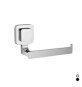 PORTAROTOLO SERIE KARA Cromo cm 17,5 x h.9,6 x 6,6