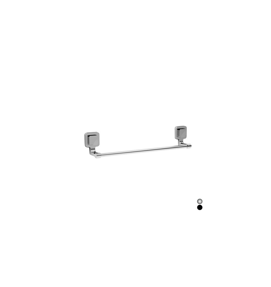 PORTASALVIETTE ASTA TONDA KARA Cromo cm 45