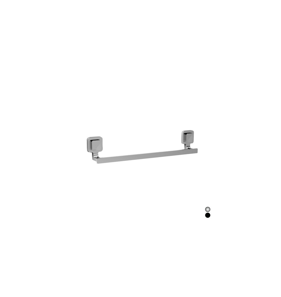 PORTASALVIETTE ASTA QUADRA KARA Cromo cm 45